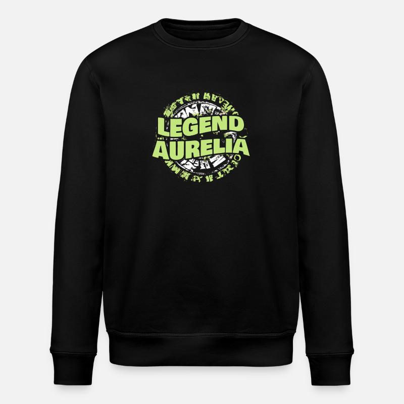 Cadeau pour Aurelia - Sweat bio ROLLER Stanley/Stella Unisexe - noir