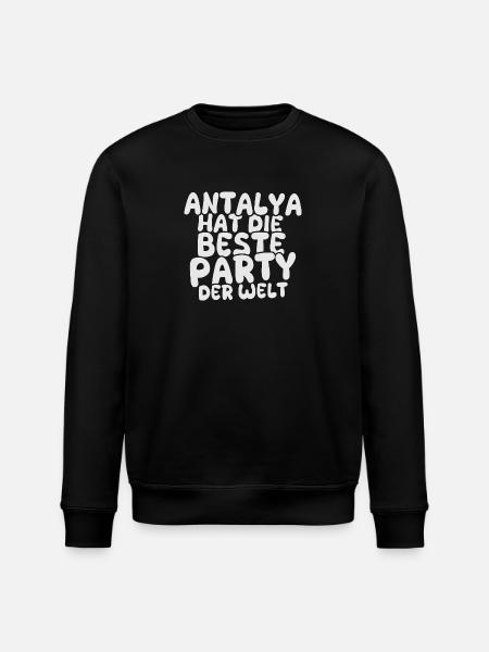 Gift for Antalya - Stanley/Stella ROLLER Unisex Organic Sweatshirt - black