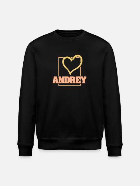 Andrey - Stanley/Stella ROLLER Unisex Organic Sweatshirt - black