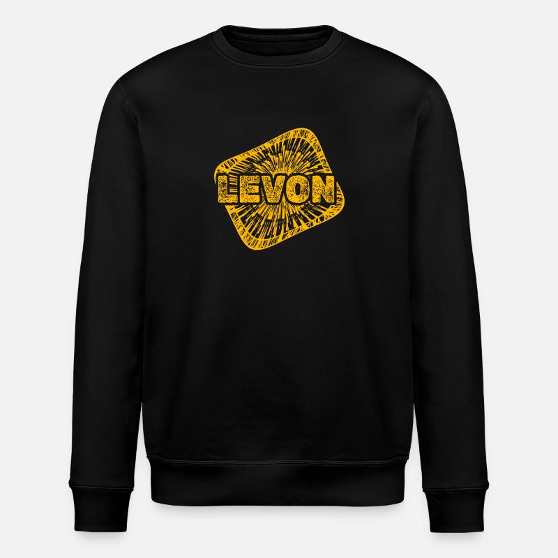Sternenstaub Levon - Stanley/Stella Unisex Bio-Sweatshirt ROLLER - Schwarz