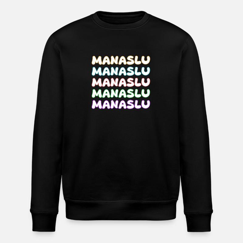 Klettern Manaslu - Stanley/Stella Unisex Bio-Sweatshirt ROLLER - Schwarz