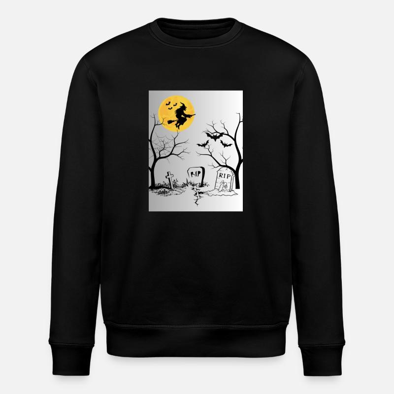 Halloween's Hello Vienna - Stanley/Stella ROLLER Unisex Organic Sweatshirt - black