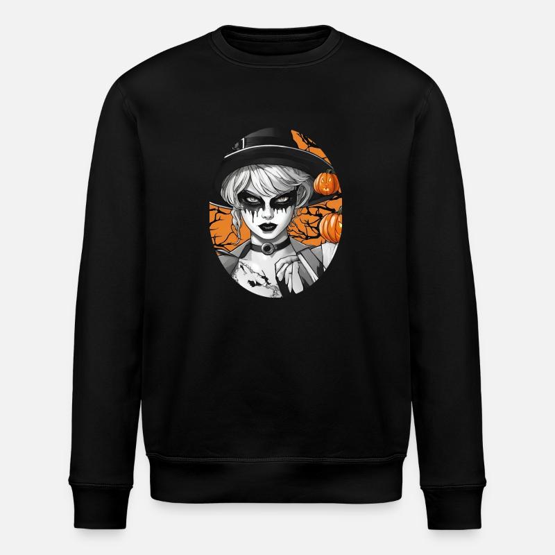 Halloween - Sweat bio ROLLER Stanley/Stella Unisexe - noir