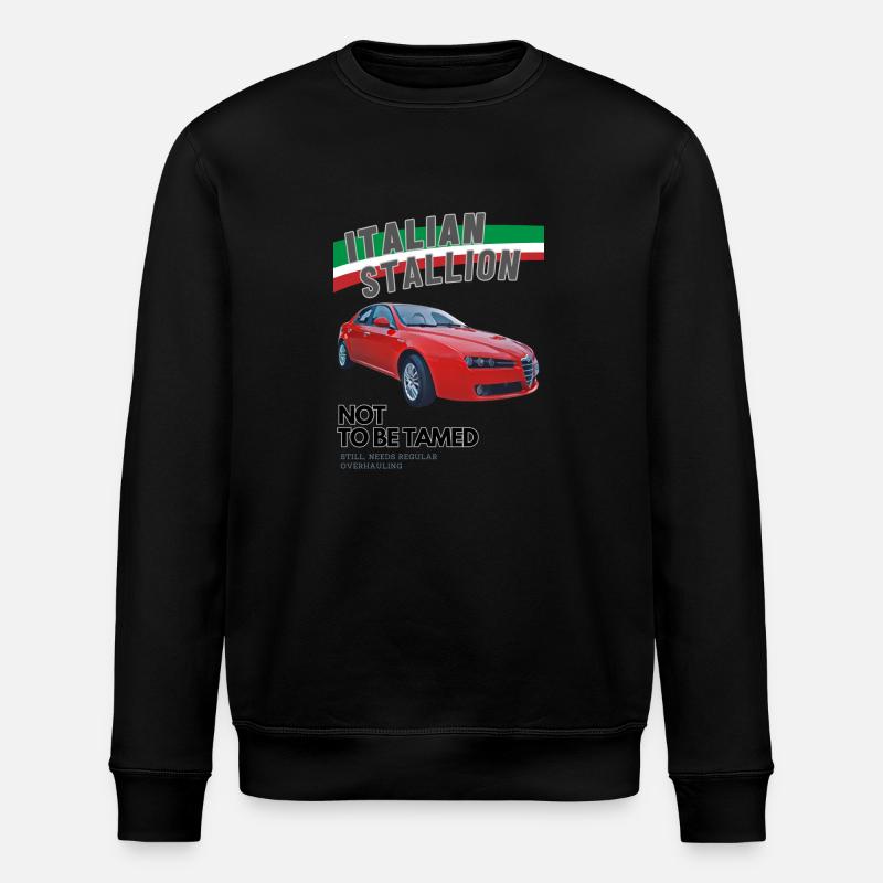 Étalon italien - Sweat bio ROLLER Stanley/Stella Unisexe - noir