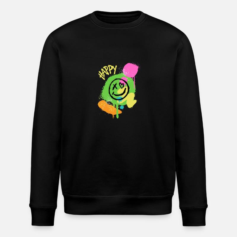 Dead Inside - Graffiti - Stanley/Stella Unisex Bio-Sweatshirt ROLLER - Schwarz