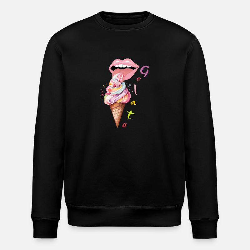 Gelato - Stanley/Stella Unisex Bio-Sweatshirt ROLLER - Schwarz