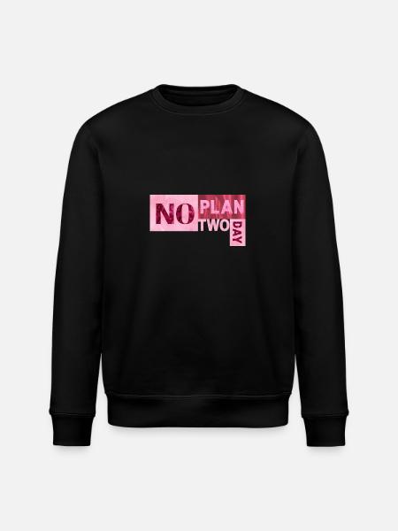 No Plan two day - Stanley/Stella Unisex Bio-Sweatshirt ROLLER - Schwarz
