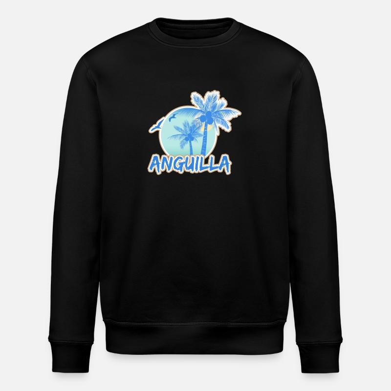 Anguilla - Sweat bio ROLLER Stanley/Stella Unisexe - noir