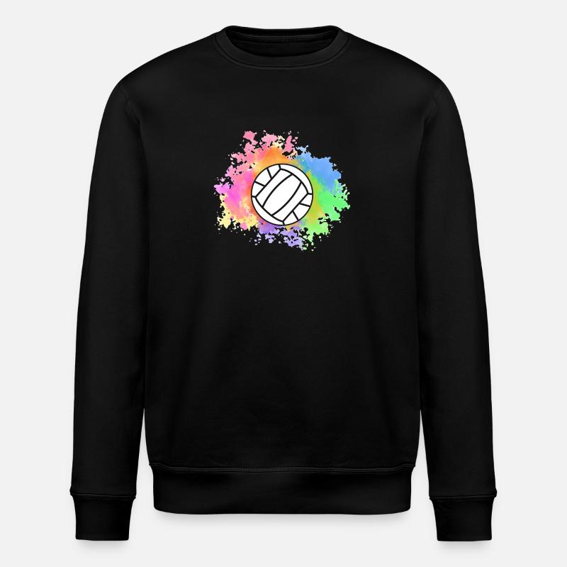 Joueurs de handball Handball - Sweat bio ROLLER Stanley/Stella Unisexe - noir