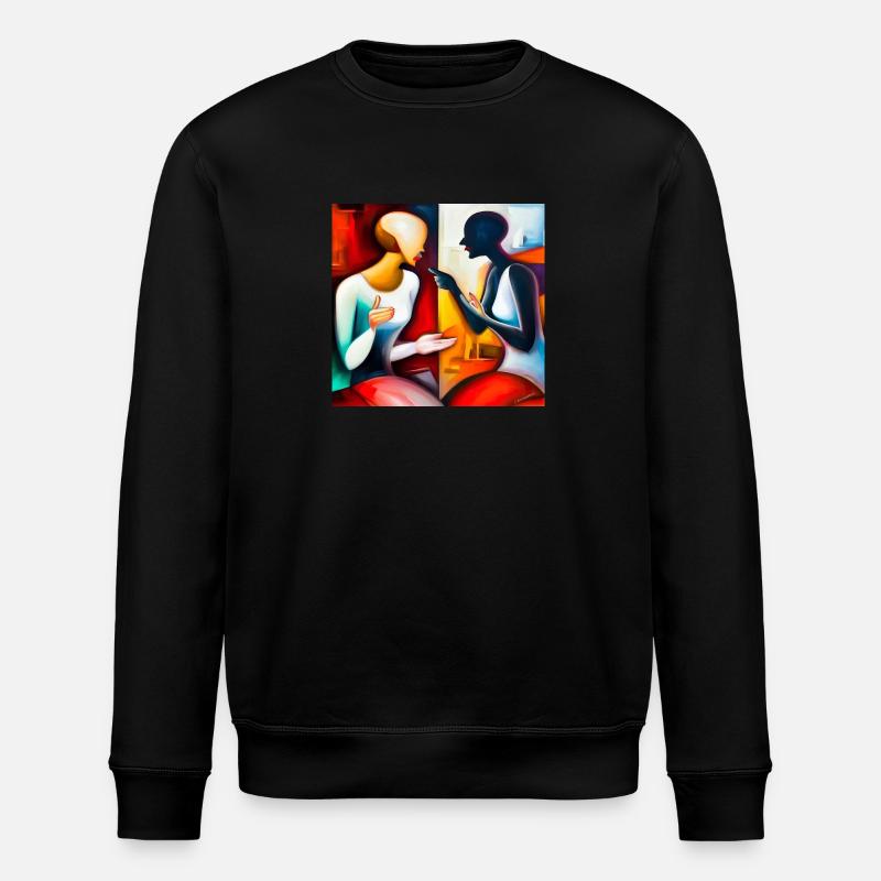 dialogue, the games people play, freemasters PP6 - Stanley/Stella Unisex Bio-Sweatshirt ROLLER - Schwarz
