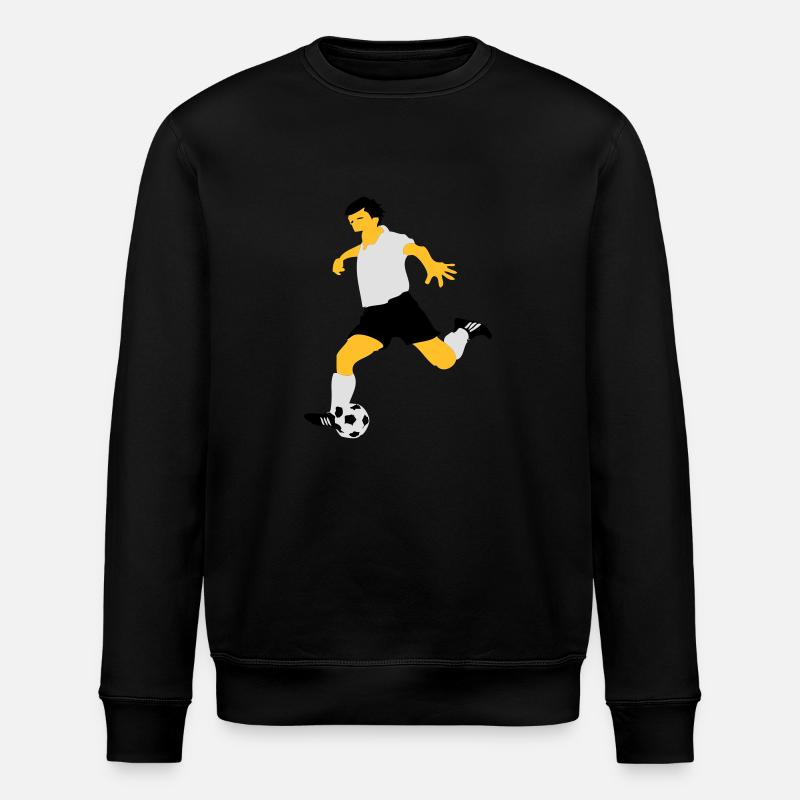 Fußball - Stanley/Stella Unisex Bio-Sweatshirt ROLLER - Schwarz