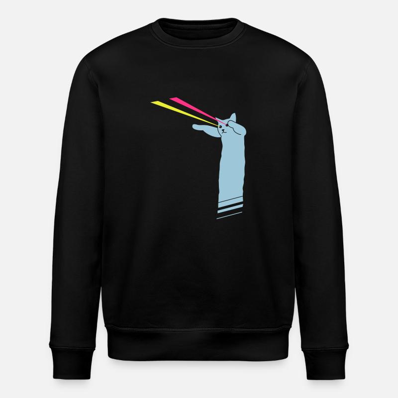 LaserLolCat - Sweat bio ROLLER Stanley/Stella Unisexe - noir