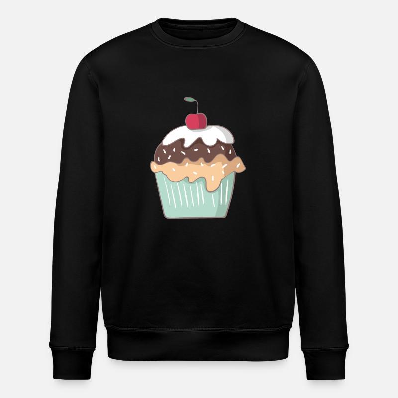 Cupcake - Sweat bio ROLLER Stanley/Stella Unisexe - noir