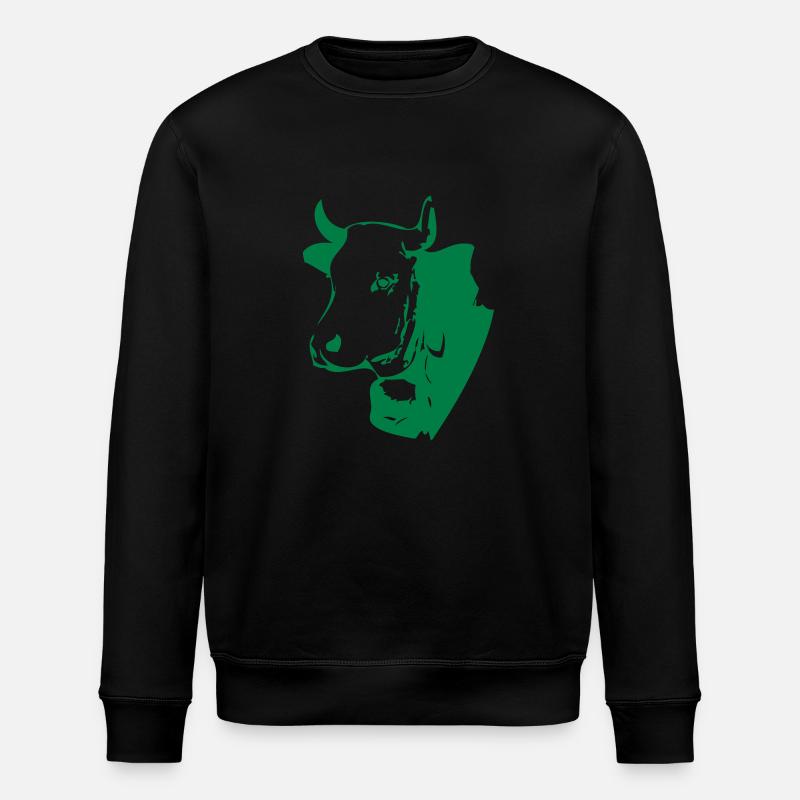 vache - Sweat bio ROLLER Stanley/Stella Unisexe - noir