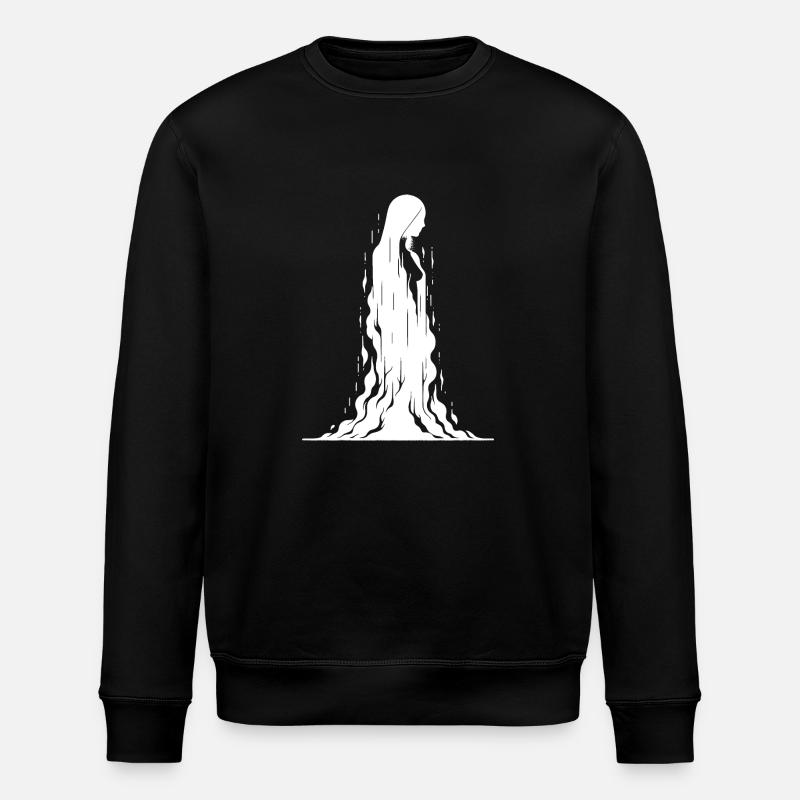 La banshee (blanc) - Sweat bio ROLLER Stanley/Stella Unisexe - noir
