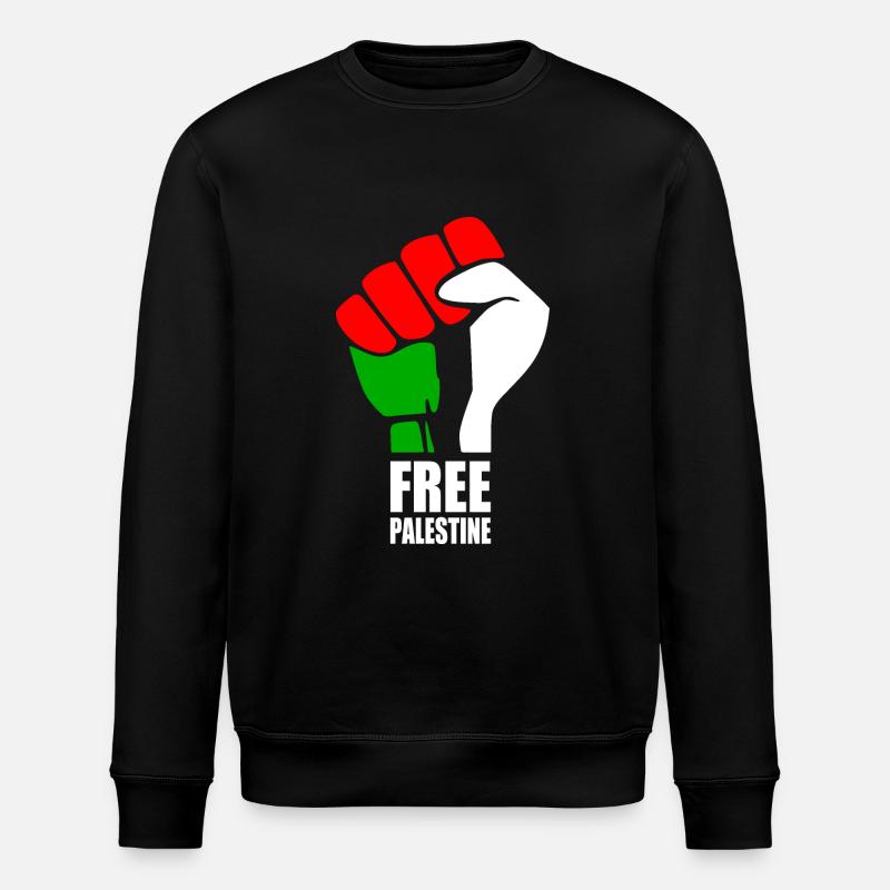 Free palestine - Sweat bio ROLLER Stanley/Stella Unisexe - noir