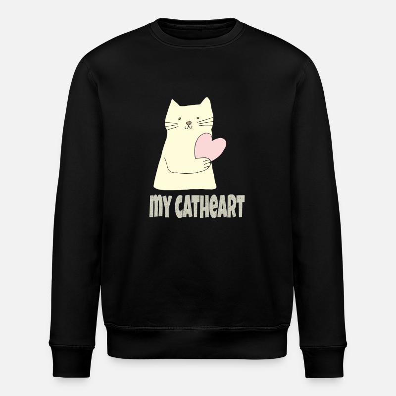my catheart - Stanley/Stella ROLLER Unisex Organic Sweatshirt - black