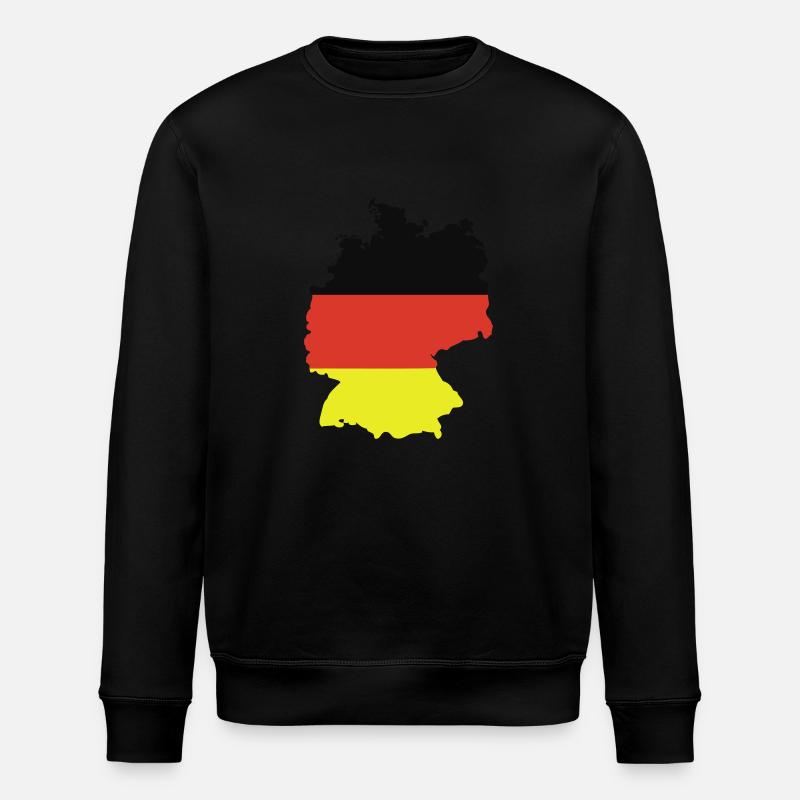 Deutschland - Stanley/Stella Unisex Bio-Sweatshirt ROLLER - Schwarz