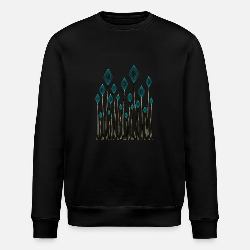 Dekorative Pflanzen - Stanley/Stella Unisex Bio-Sweatshirt ROLLER - Schwarz