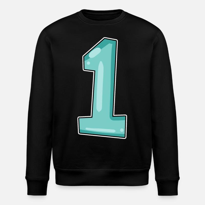 1 - Stanley/Stella ROLLER Unisex Organic Sweatshirt - black