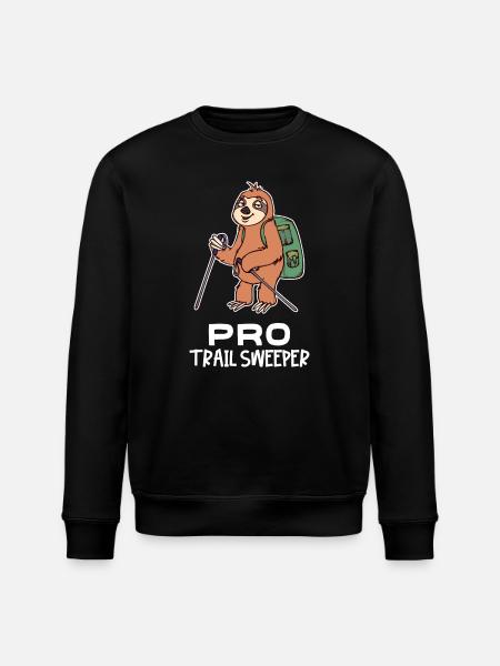 Urwaldbewohner Faultier Säugetier Statement Zoo - Stanley/Stella Unisex Bio-Sweatshirt ROLLER - Schwarz