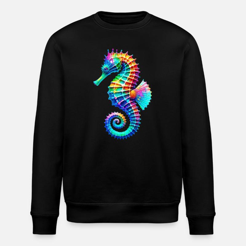 Hippocampe - Sweat bio ROLLER Stanley/Stella Unisexe - noir