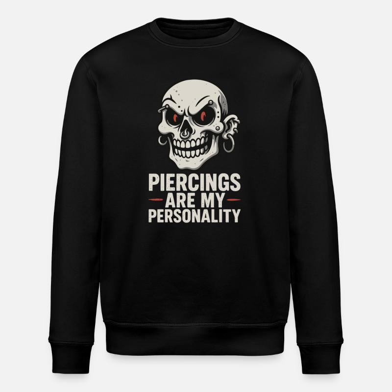 Piercing Addict Body Mod Enthusiast - Sweat bio ROLLER Stanley/Stella Unisexe - noir