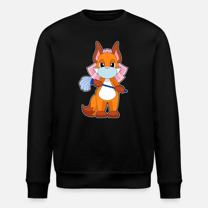 Renard Voile de mariée Mariage - Sweat bio ROLLER Stanley/Stella Unisexe - noir