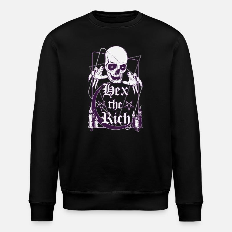 Hex die Reichen - Stanley/Stella Unisex Bio-Sweatshirt ROLLER - Schwarz