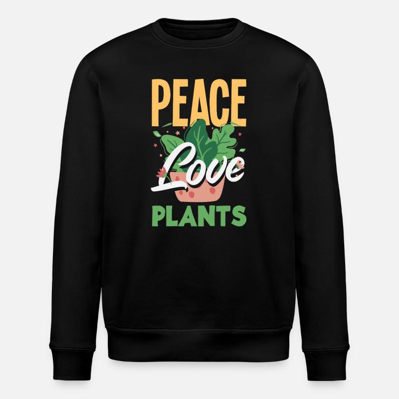 Garten- Und Pflanzenliebhaber Geschenke - Stanley/Stella Unisex Bio-Sweatshirt ROLLER - Schwarz