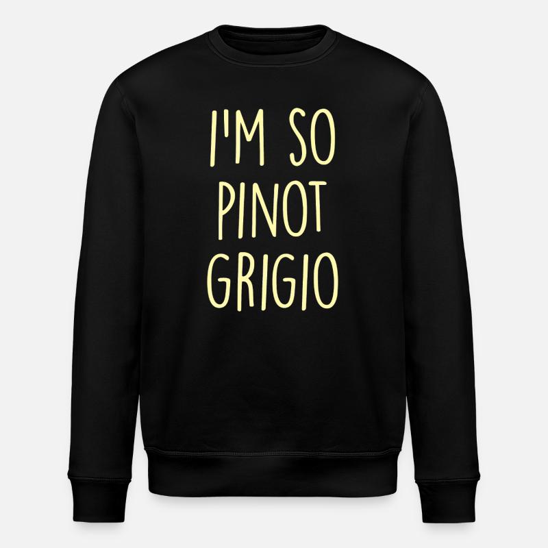 Pinot Grigio - Stanley/Stella Unisex Bio-Sweatshirt ROLLER - Schwarz
