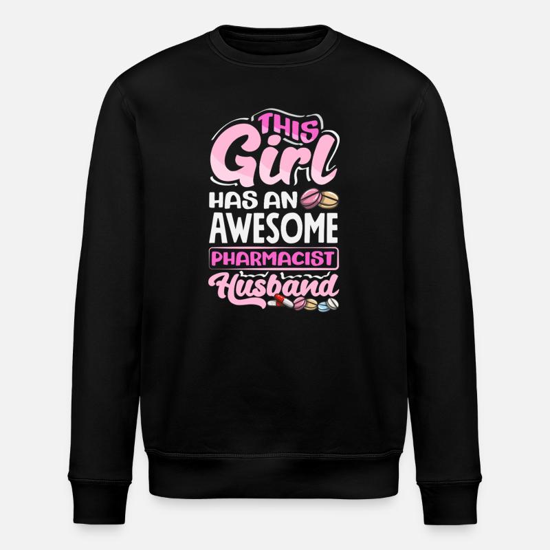 Cette fille a un super - Sweat bio ROLLER Stanley/Stella Unisexe - noir