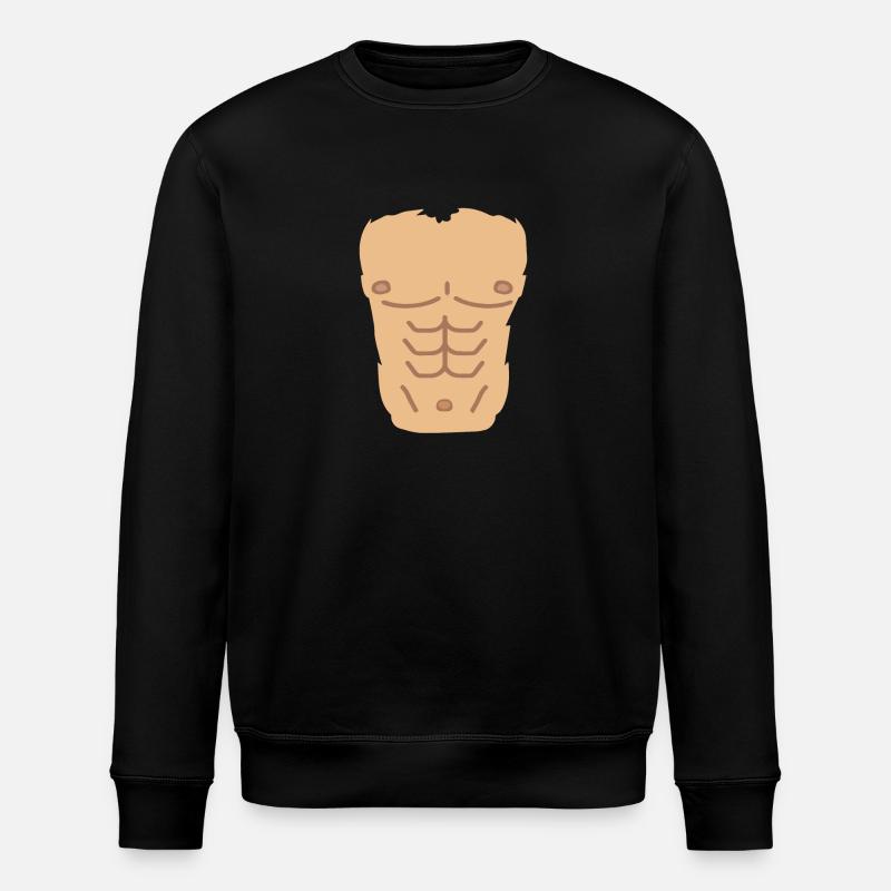 Sixpack - Stanley/Stella Unisex Bio-Sweatshirt ROLLER - Schwarz