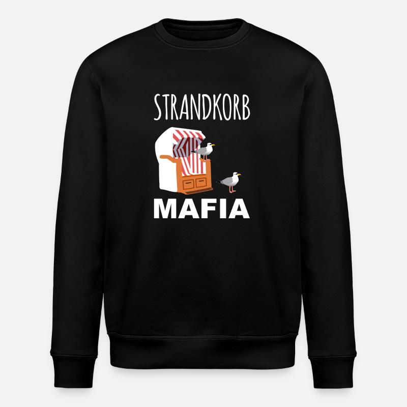 Chaise de plage Mafia - Sweat bio ROLLER Stanley/Stella Unisexe - noir