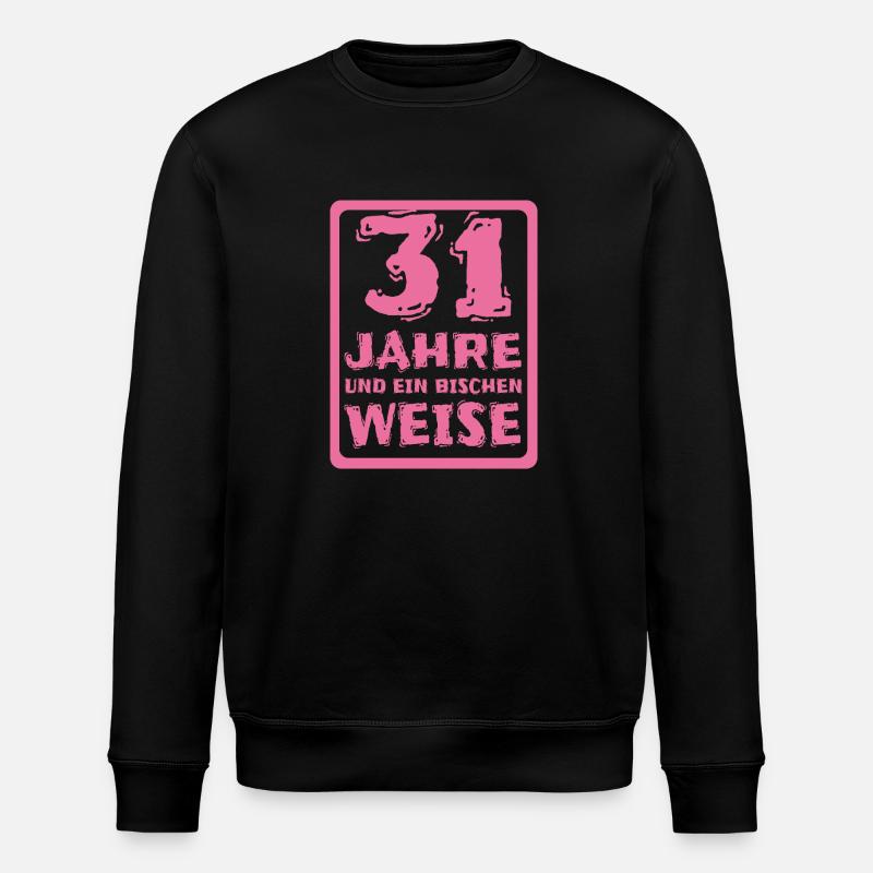 Âge 31 - Sweat bio ROLLER Stanley/Stella Unisexe - noir