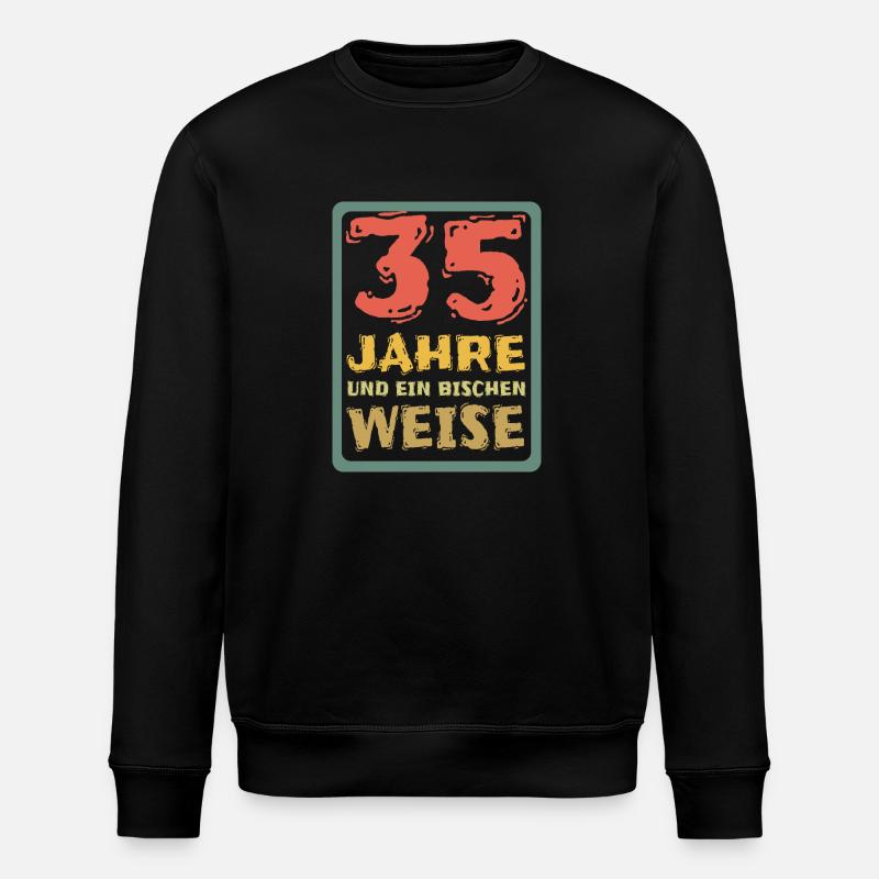 35 - Sweat bio ROLLER Stanley/Stella Unisexe - noir