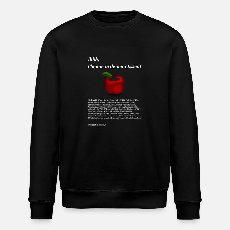 apple - Stanley/Stella ROLLER Unisex Organic Sweatshirt - black