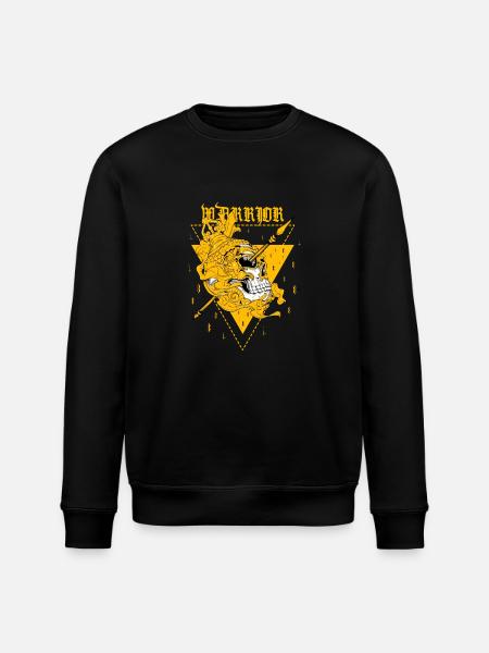 Le guerrier - Sweat bio ROLLER Stanley/Stella Unisexe - noir