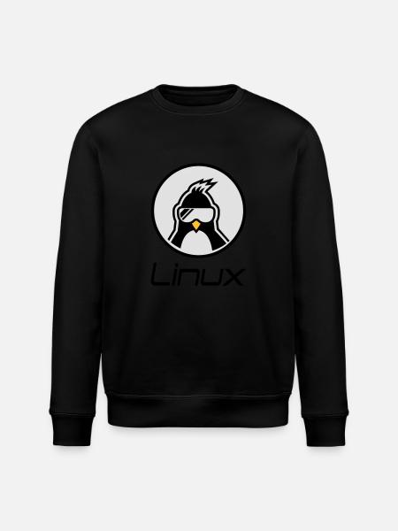 linux - Sweat bio ROLLER Stanley/Stella Unisexe - noir