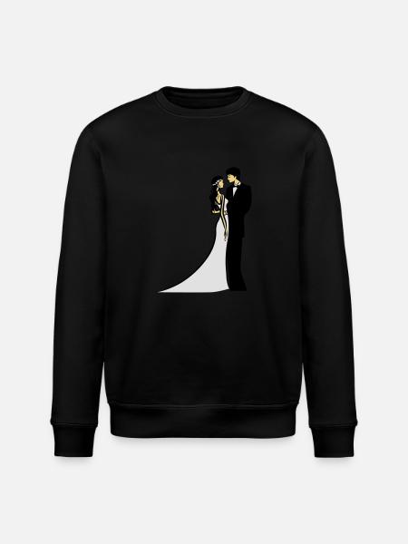 Mariage heureux mariage - Sweat bio ROLLER Stanley/Stella Unisexe - noir