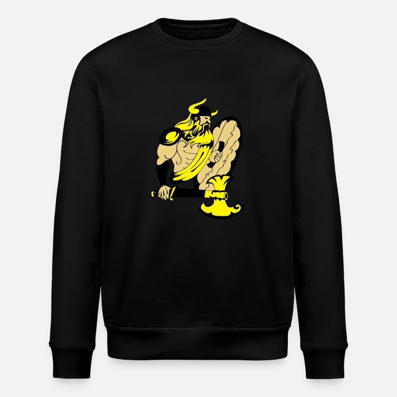 wikinger - Sweat bio ROLLER Stanley/Stella Unisexe - noir