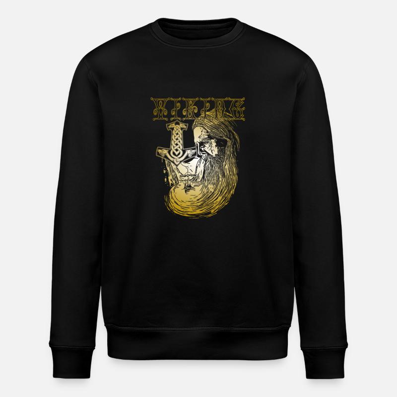 Viking - Stanley/Stella Unisex Bio-Sweatshirt ROLLER - Schwarz