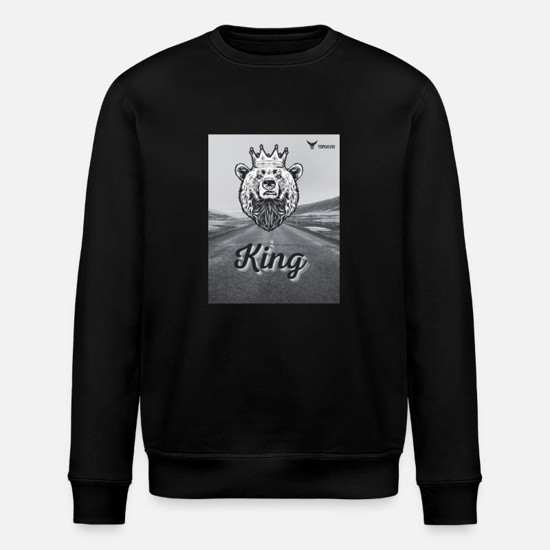 Roi - Sweat bio ROLLER Stanley/Stella Unisexe - noir