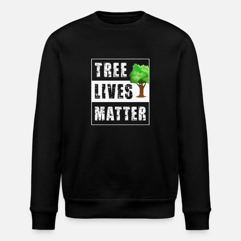 Arbres - Sweat bio ROLLER Stanley/Stella Unisexe - noir