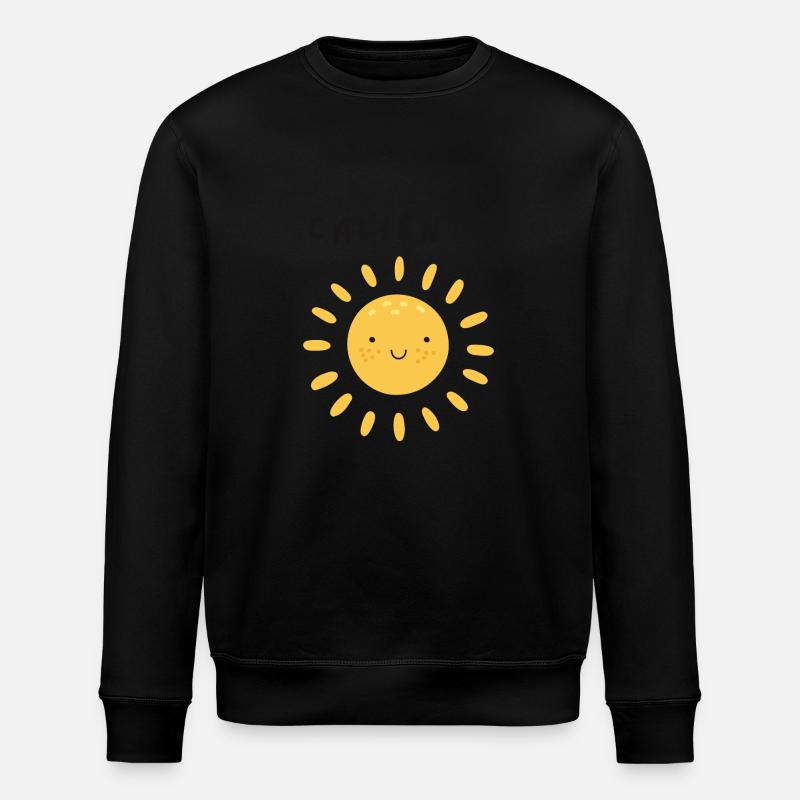 Caliente Sonne 1 - Stanley/Stella Unisex Bio-Sweatshirt ROLLER - Schwarz