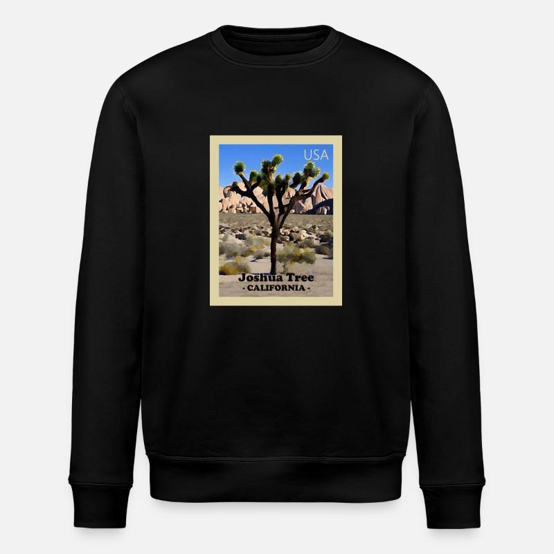 Joshua Tree Nationalpark - Stanley/Stella Unisex Bio-Sweatshirt ROLLER - Schwarz
