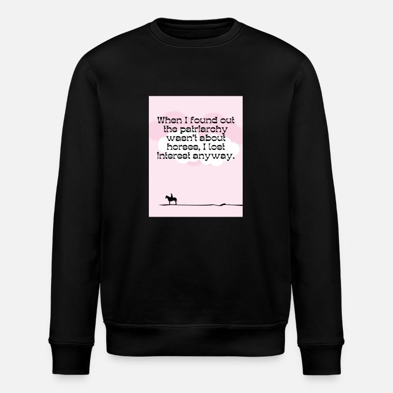 Le patriarcat de Ken - Sweat bio ROLLER Stanley/Stella Unisexe - noir