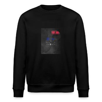 Sound Waves - Stanley/Stella Unisex Bio-Sweatshirt ROLLER - Schwarz - Vorne - Nik (191cm)