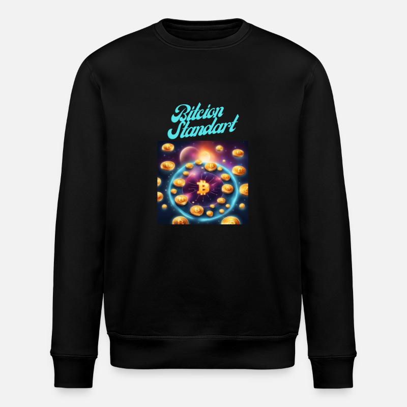 Bitcoin Standard - Stanley/Stella Unisex Bio-Sweatshirt ROLLER - Schwarz