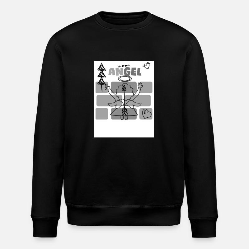 Engel. - Stanley/Stella Unisex Bio-Sweatshirt ROLLER - Schwarz